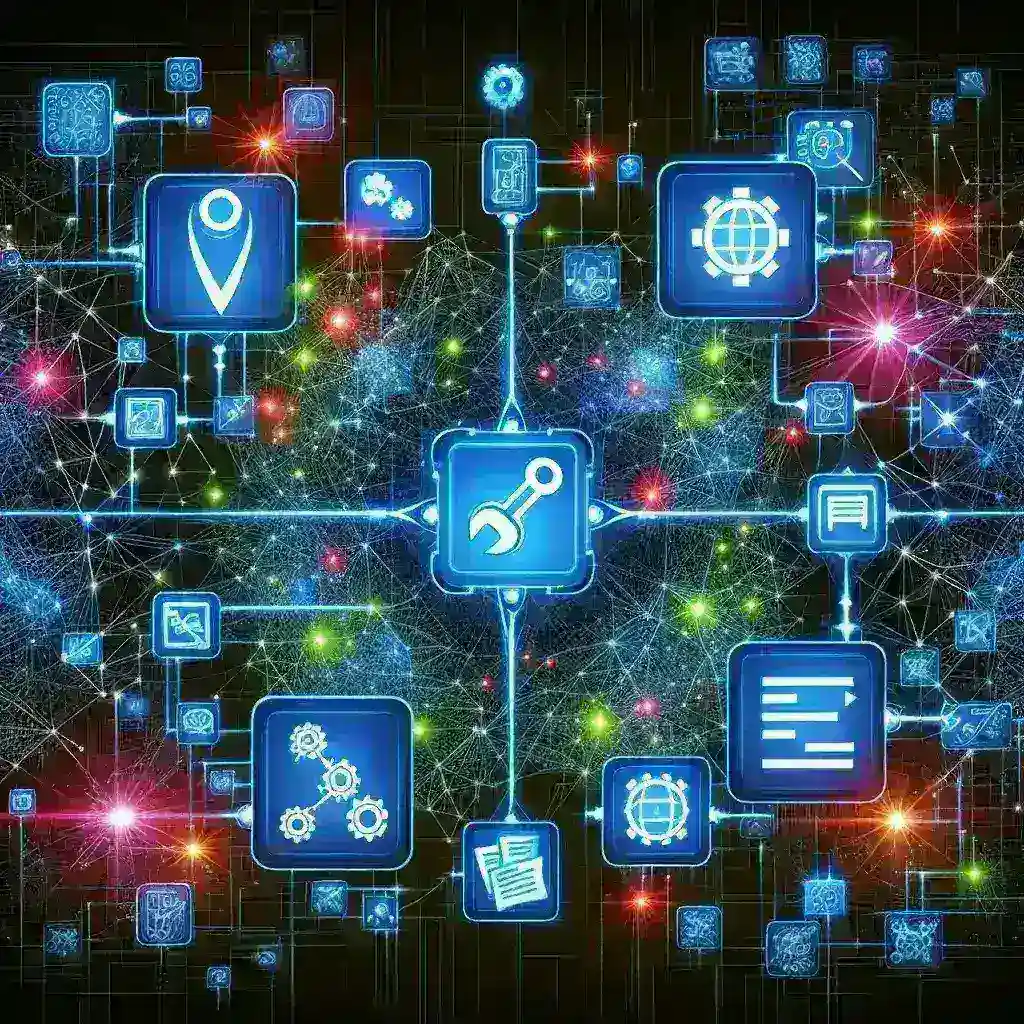 "Illustration of Scraper APIs in action, showcasing the web data extraction process, with a visual representation of data flow from websites to applications, enhancing the understanding of web data scraping solutions in the guide."